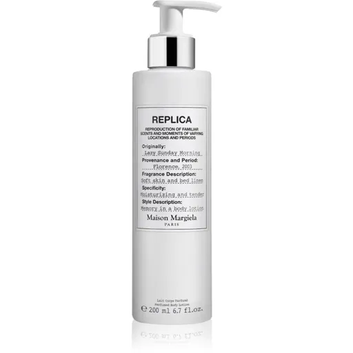 Maison Margiela REPLICA Lazy Sunday Morning telové mlieko pre ženy 200 ml