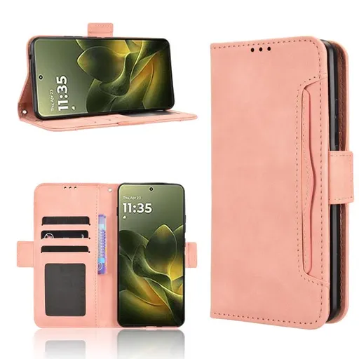 SLOT Peňaženkový obal pre Motorola Edge 70 ružový