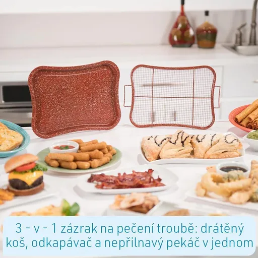 MediaShop Plech na pečení Livington Super Crisper