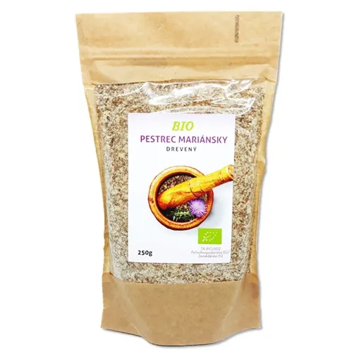 NAJTELO BIO Pestrec mariánsky drvený plod 250 g