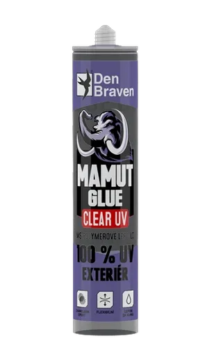 MAMUT GLUE CLEAR UV - Lepidlo so 100% UV odolnosťou transparentná 0,29 L