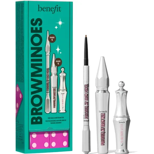 Benefit BROWminoes sada na obočie odtieň 4 Warm Deep Brown