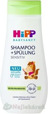 HiPP BABYSANFT Detský ŠAMPÓN s kondicionérom 200 ml