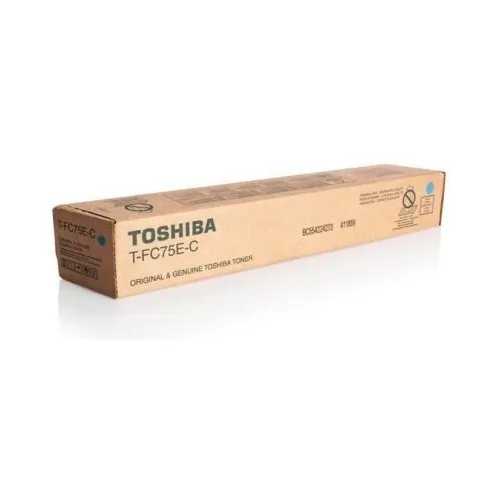 Toshiba T-FC75E-C 6AK00000251 azúrový (cyan) originálny toner