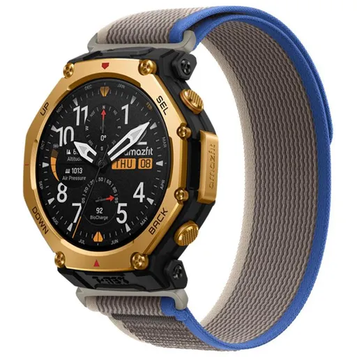 NYLON COLOR Vymeniteľný remienok pre Amazfit T-Rex 3 Pro 48mm BLUE-GREY