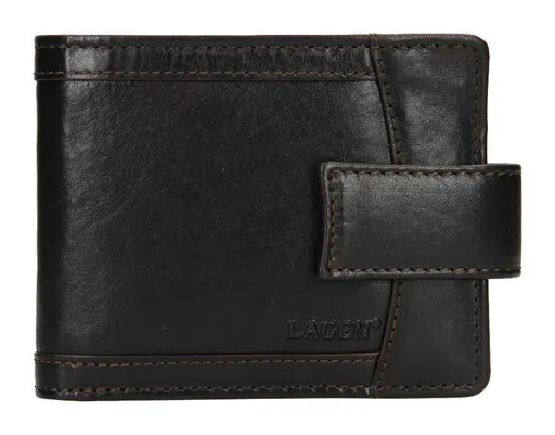 Pánska kožená peňaženka Lagen V 06/T Dark brown