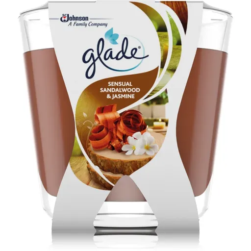 GLADE Sensual Sandalwood & Jasmine vonná sviečka 70 g