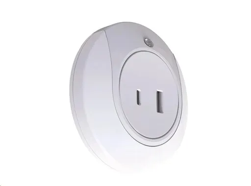 WG - Nočné LED svetlo do zásuvky s USB / WG FireFly / white