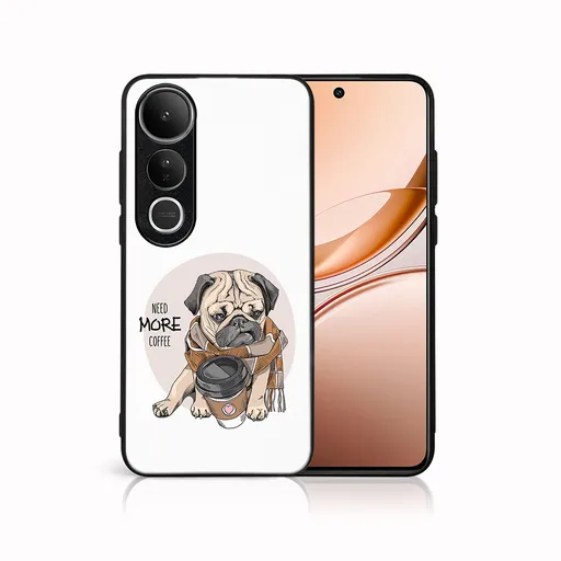 MY ART Ochranný kryt pre Vivo V50 Lite MORE COFFEE (184)