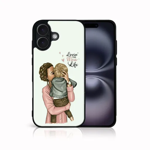MY ART Ochranný kryt pre Apple iPhone 16 Plus MOM LIFE (118)