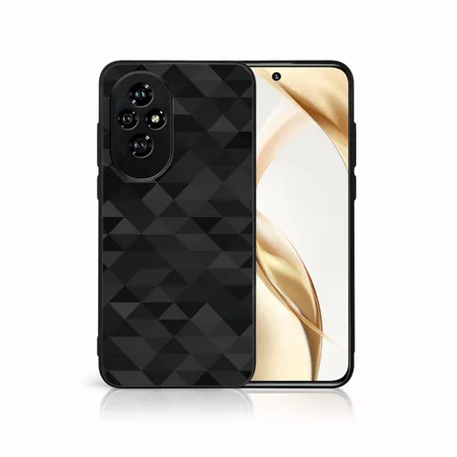 MY ART Ochranný kryt pre Honor 200 BLACK TRIANGLES (232)
