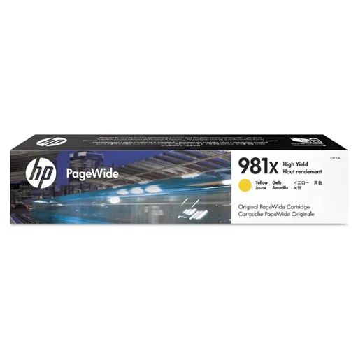 HP L0R11A - originálna cartridge HP 981X, žltá, 116ml