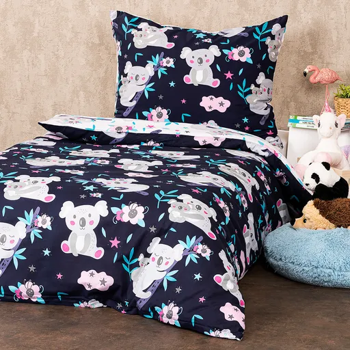 4Home Bavlnené obliečky Koala friend, 140 x 200 cm, 70 x 90 cm