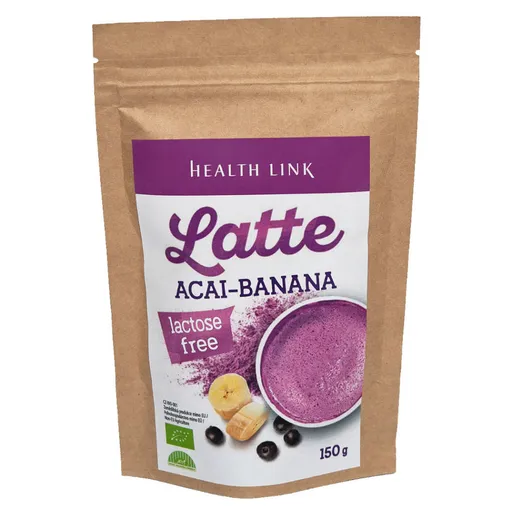 HEALTH LINK Latte Acai a banán BIO 150 g