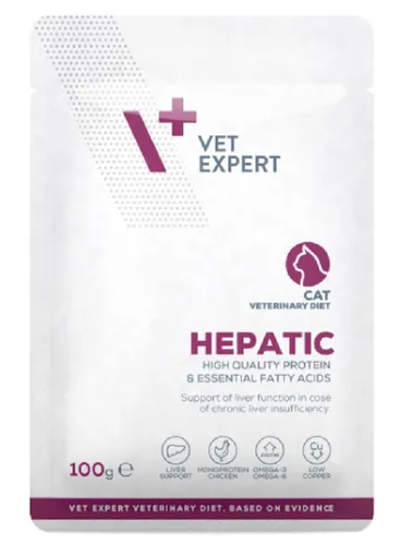 VetExpert VD cat Hepatic kapsička pre mačky 100g