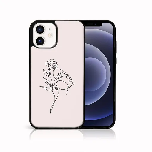 MY ART Ochranný obal pre Apple iPhone 12 mini ROSE GIRL (198)