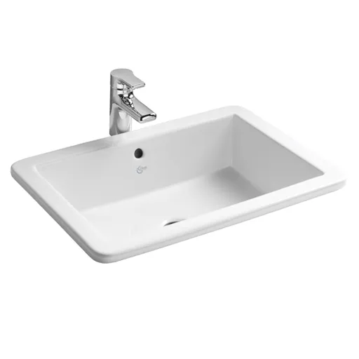 Ideal Standard Strada zápustné umývadlo 59,5x43,5 cm bez otvoru pre batériu K078001