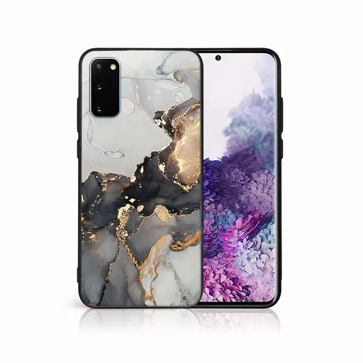 MY ART Ochranný kryt pre Samsung Galaxy S20 FE GREY MARBLE (140)
