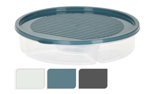 MAKRO - Dóza delená 2l Excelent rôzne farby