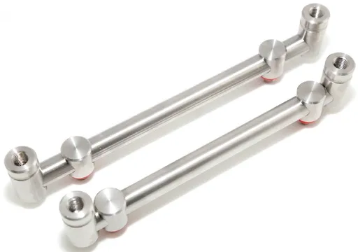 Taska nerez hrazdy dual loc na 2 prúty s duo skrutku. 2ks 18