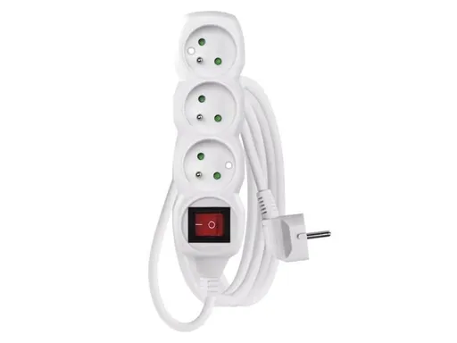 Predlžovací prívod 3 zásuvky 2m EMOS P1312