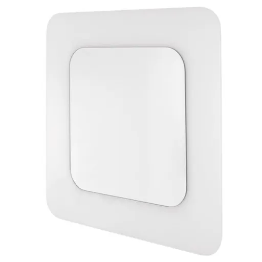 Zrkadlo Naturel Pavia Way 75x75 cm biela ZAP7575W