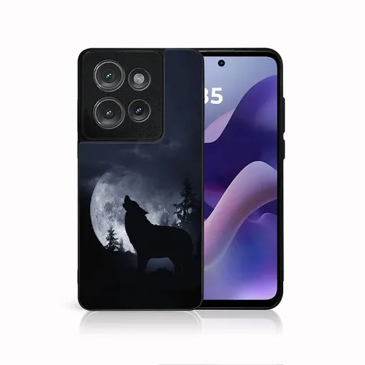 MY ART Ochranný kryt pre Motorola Moto G56 5G WOLF (247)