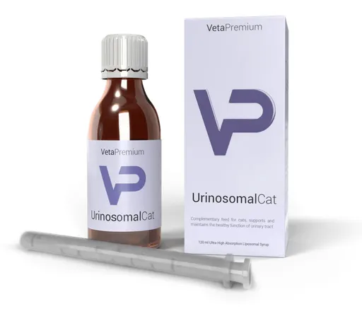 VetaPro Urinosomal Cat výživový doplnok pre mačky 120 ml