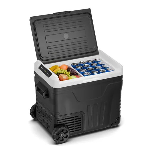 Klarstein PolarForce 50L kompresorový chladiaci box| LCD panel, osvetlenie, off-road, ochrana batérie, 12V/230V