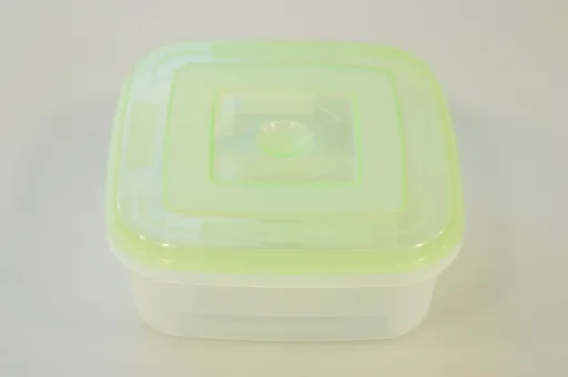 MAKRO - Dóza Bella 1L, plytká 16x16x6,5cm, rôzne farby