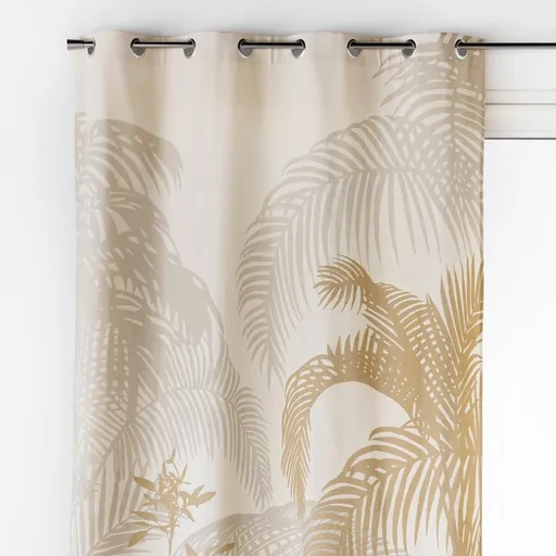 Záves s tropickou potlačou