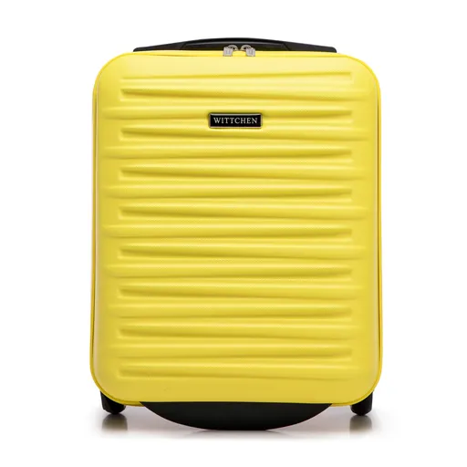 Kabínový kufor ABS žltá 56-3A-005-50