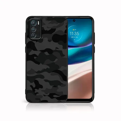 MY ART Ochranný kryt pre Motorola Moto G42 BLACK CAMO (234)