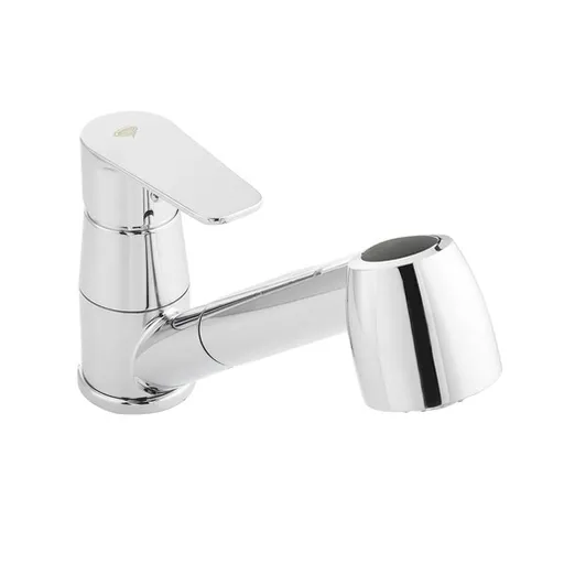 Drezová batéria SAT Project s vyťahovacou sprškou chróm SATBSPRO283