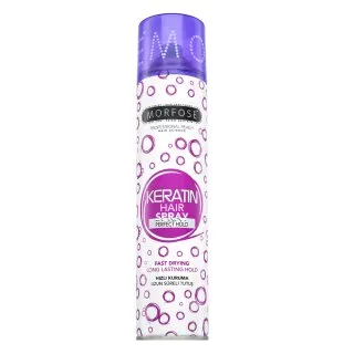Morfose Hair Spray Perfect Hold lak na vlasy pre silnú fixáciu Keratin 250 ml
