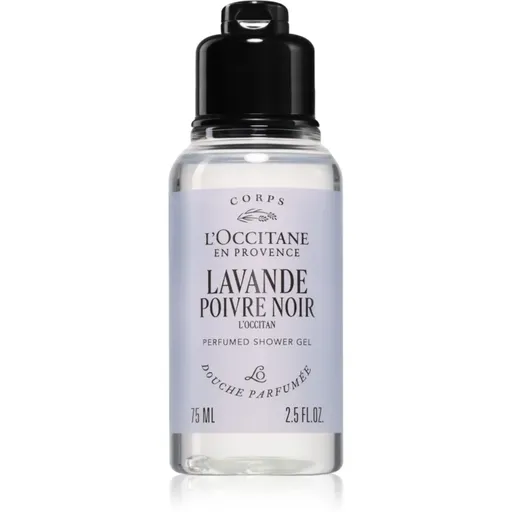 L’Occitane Lavande Poivre Noir Perfumed Shower Gel parfumovaný sprchovací gél 75 ml