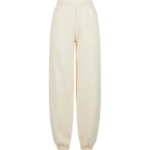 Build Your Brand Hebké dámske tepláky Fluffy - Svetlo piesková | 3XL