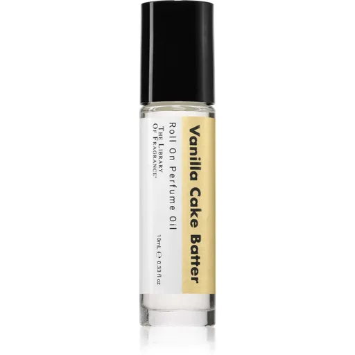 The Library of Fragrance Vanilla Cake Batter telový olej roll-on unisex 10 ml
