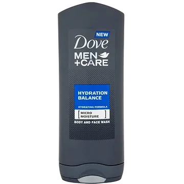 Dove Men + Care Hydration Balance sprchovací gél na telo a tvár pre mužov 400 ml (8712561794756)