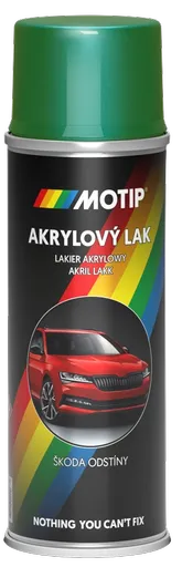 AUTOSPREJ ŠKODA - Metalíza na auto v spreji AC9571 - zelená májová 0,2 L