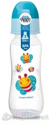 Canpol Babies Fľaša tvarovaná 250 ml