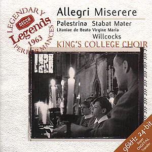 Sir David Willcocks, MISERERE/STABAT MATER/AJ. - WILLCOCKS/CHOIR KINGS COLL, CD
