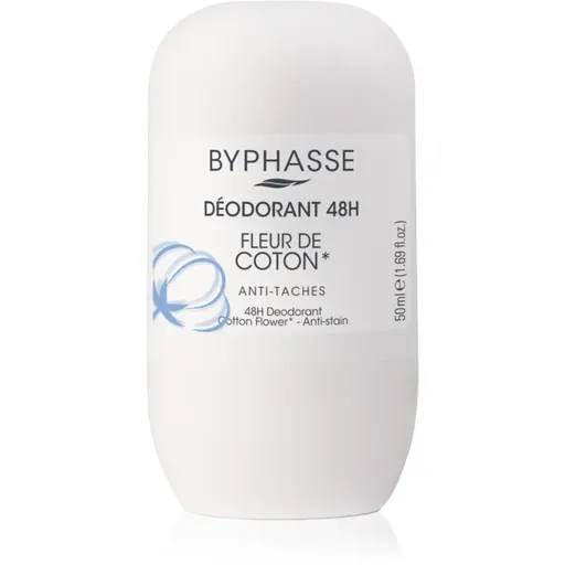 BYPHASSE Cotton Flower dezodorant roll-on 50 ml