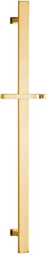 SAPHO - Posuvný držiak sprchy, hranatá, 700, zlato SC417
