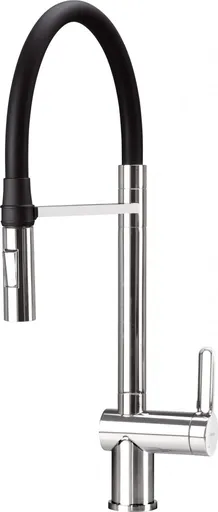 DEANTE - Magnetic kuchynská batéria s elastickou výpustou - 2 typy prúdu čierna (BRM_072M) BRM_072M