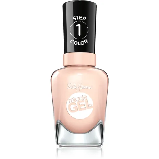 Sally Hansen Miracle Gel™ gélový lak na nechty bez použitia UV/LED lampy odtieň 187 Sheer Happiness 14.7 ml
