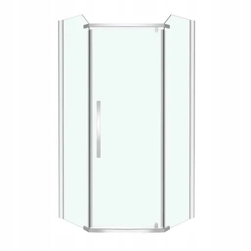 KERRA - Sprchová kabína päťuholníková Glasgow Plus 90x90 5907548112453