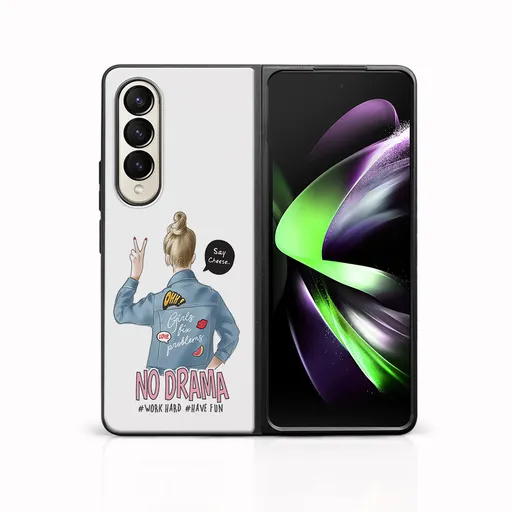 MY ART Ochranný kryt pre Samsung Galaxy Z Fold 3 5G NO DRAMA (138)