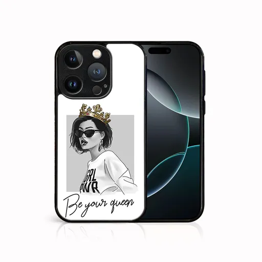 MY ART Ochranný kryt pre Apple iPhone 16 Pro QUEEN (139)