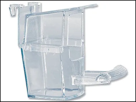 Krmítko Savic zastrešené s bidielkom 7x7,5x6cm